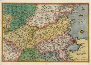 Mapa Wschodniego Półwyspu Bałkańskiego z 1593 r.