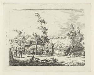 Farma ze stogiem siana autorstwa Cornelis de Kruyff