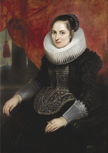 Drzwi Marii z Ghinder autorstwa Cornelis de Vos