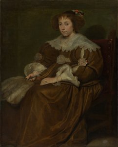 Portret młodej kobiety. autorstwa Cornelis de Vos