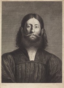Giorgione Barbarelli autorstwa Cornelis van Dalen I, after Titian
