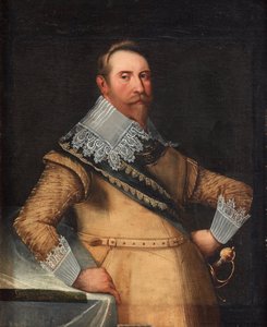 Gustaw Adolf Szwecji, 1625 autorstwa Cornelius Arendtz