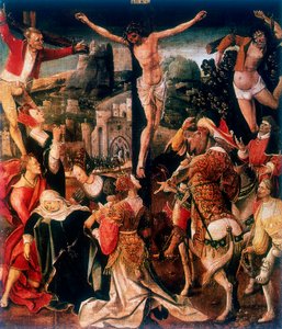 „Kalwaria”, koniec XV i XVI w. autorstwa Cornelius Engebrechtsz
