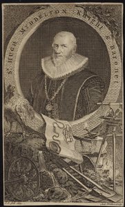 Hugh Myddleton autorstwa Cornelius Janssen van Ceulen