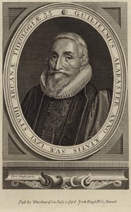 Portret Williama Alabaster autorstwa Cornelius Janssen van Ceulen