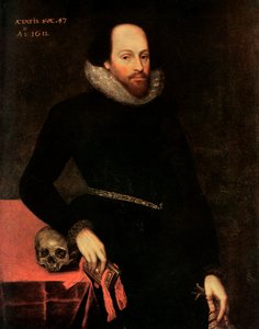 Ashbourne Portret Szekspira, XVI wiek. autorstwa Cornelius Ketel