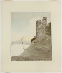 Zamek Conway autorstwa Cornelius Varley