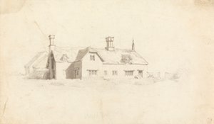 Vista de um polidor de casa autorstwa Cornelius Varley