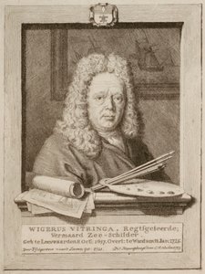 Wigerus Vitringa (1657-1721) autorstwa Cornelius van Noorde
