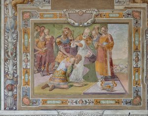 Cykl "Czyny Godfreya z Bouillon podczas zdobycia Jerozolimy", ok. 1589-94 (fresk)