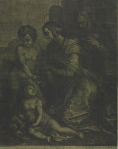 Święta Rodzina ze św. 1710-1715. autorstwa Cosimo Mogalli