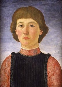 Portret młodego dżentelmena autorstwa Cosimo Rosselli
