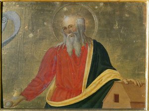 Noah Predella Panel Ołtarza.