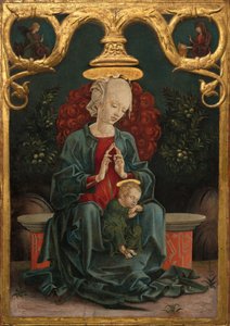 Madonna z Dzieciątkiem w ogrodzie, c. 14601470.