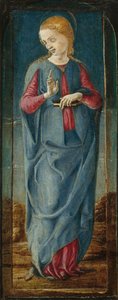 Zwiastowanie Najświętszej Maryi Panny [prawy środkowy panel], c. 14701480.