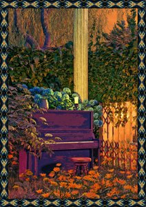 Enchanted Garden – fortepian autorstwa CosmoZach