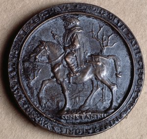 Mehmet II Zdobywca (brązowy medal) autorstwa Costanzo da Ferrara
