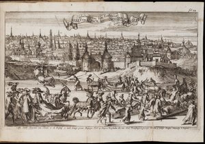 Wołogda Od: Historisch Verhael lub Beschryving van de Voyagie, 1677 autorstwa Coyet