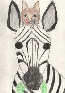 Mój przyjaciel zebra