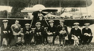 Dowódca Samson Królewskiego Korpusu Lotniczego... Pierwsza Wojna Światowa, c1914, c1920. autorstwa Cribb