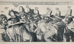 „Spiskowcy spisku prochowego”, 1605, 1904