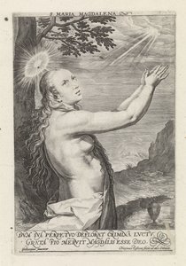 By boetvaardige Maria Magdalena autorstwa Crispijn van de Passe (I)