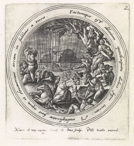 potop Historia Noego (tytuł serii) autorstwa Crispijn van de Passe (I)