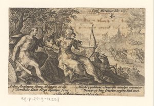 Meleager en Atalanta Metamorfosen van Ovidius (tytuł serii) Metamorfoza (tytuł serii)