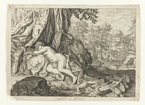 Jowisz i Kallisto Metamorfosen van Ovidius (tytuł serii)