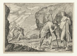 Neptun w Caen Metamorfosen van Ovidius (tytuł serii)