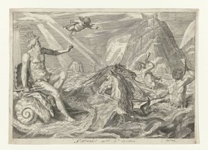 Neptunus poznany przez trytony Metamorfosen van Ovidius (tytuł serii)