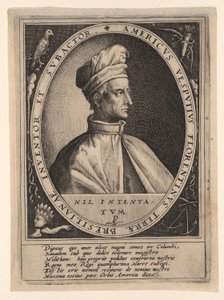 Amerigo Vespucci autorstwa Crispijn van de Passe I
