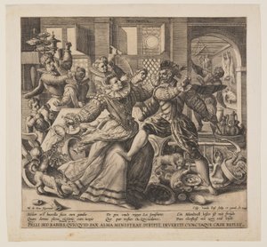 Discord autorstwa Crispijn van de Passe I