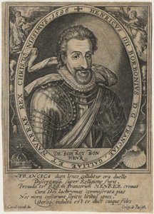 Henryk IV, król Francji autorstwa Crispijn van de Passe I
