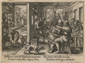 Bankiet z Muzykami, ok. godz. 1600