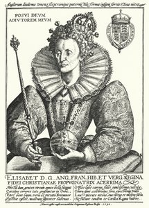 Elżbieta I, królowa Anglii (grafika)
