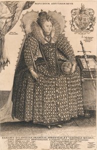Elżbieta, królowa Anglii, c.1603 (grawerowanie)