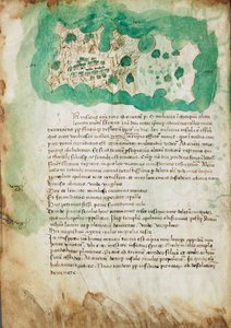 Wykres Paxos, ok. 1420 r. (pergamin)