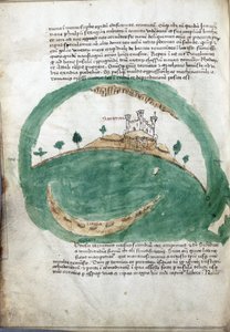 Mapa wyspy Santorini (Grecja)