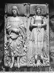 Tablica nagrobna Ludovica Sforzy i Beatrice d