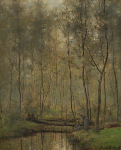 Niderlandzki: Riverbank autorstwa Cesar de Cock