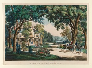 Lato na wsi autorstwa Currier and Ives