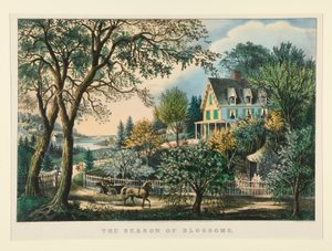 Pora Kwiatów autorstwa Currier and Ives
