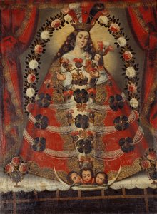 Niepokalane Poczęcie, ok. 1700 autorstwa Cuzco School