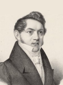 Portret Carla Gottlieba Reissigera 1798-1859, c. 1830. autorstwa Czauczik