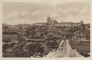 Most Manesa i zamek, Praga