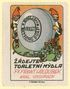 Frantisek Holoubek Fioletowe angielskie mydło do kąpieli autorstwa Czech School