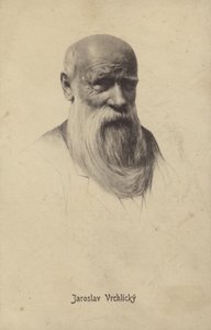 Jaroslav Vrchlicky (1853-1912), czeski poeta autorstwa Czech School
