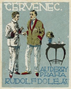 Lipiec. Moda Au Derby Rudolf Dole, Praga autorstwa Czech School