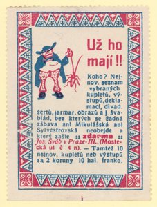 Mężczyzna trzymający owada autorstwa Czech School